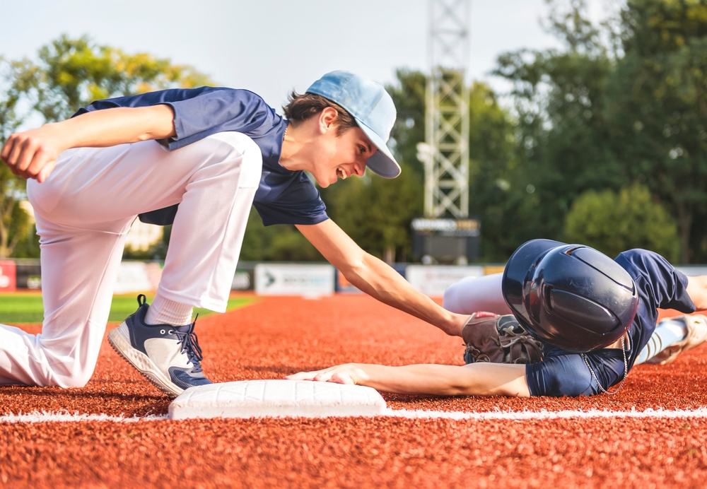 Pick-Off Attempt at First Base